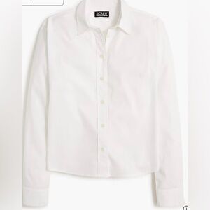 J.Crew Crisp White Collared Shirt
 Modern button-up shirt MAKE ME AN OFFER!!!